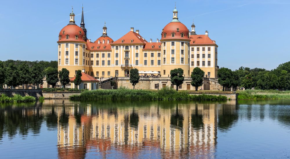 moritzburg castle (german: schloss moritzburg) or moritzburg palace is a baroque palace in moritzburg, in the german state of saxony.